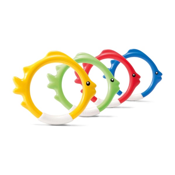 INTEX UNDERWATER FISH RINGS 4 COLORS