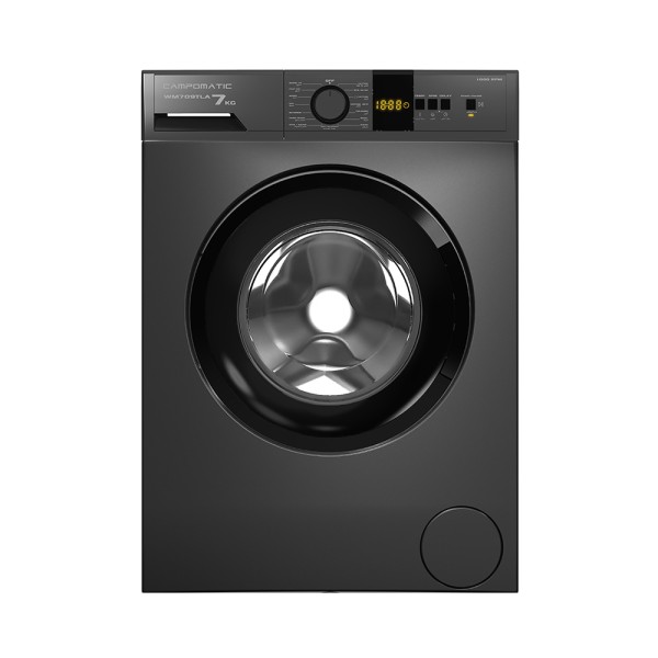 CAMPOMATIC WASHER 1000RPM DIGITAL DISPLAY AUTO RESTART SILVER