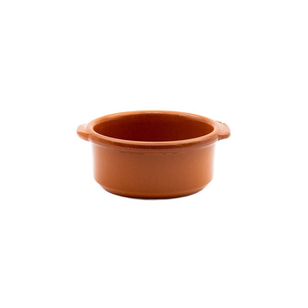 CORZANA TERRACOTTA ROUND BOWL W.HANDLE