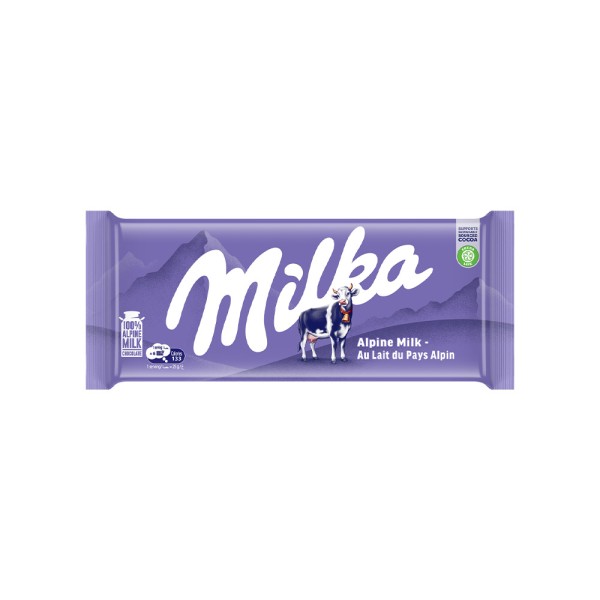 MILKA ALPINE MILK CHOCOLATE