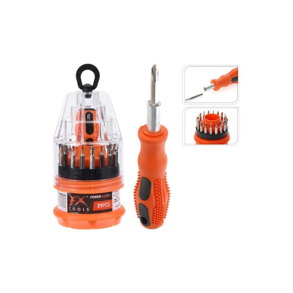FX TOOLS SCREW DRIVER SET WITH BITS