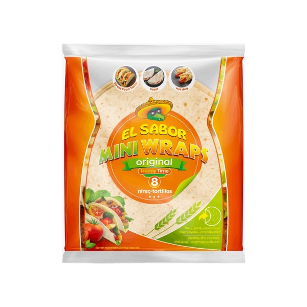 EL SABOR MINI WRAPS ORIGINAL 12CM