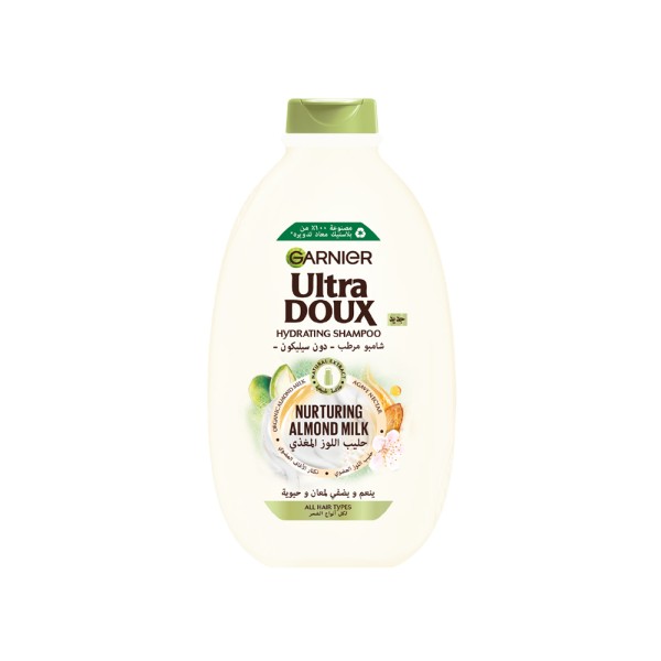Garnier Ultra Doux Shampoo With Almond Milk 600ml 520744-V001 by Garnier
