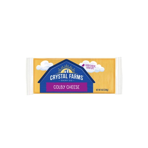 COLBY CHEESE CHUNKS 522467-V001 by Crystal Farms