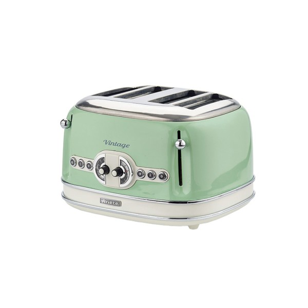 ARIETE VINTAGE TOASTER 4 SLICES GREEN