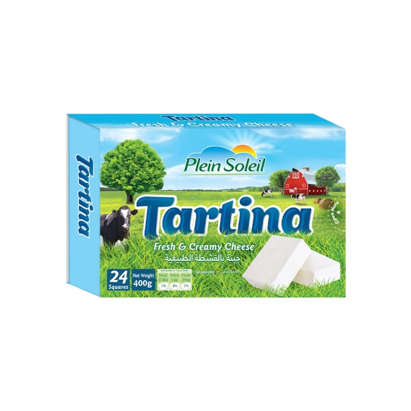 Plein Soleil Tartina Processed Cream Cheese ( 24 Squares) 432G 527430-V001 by Plein Soleil
