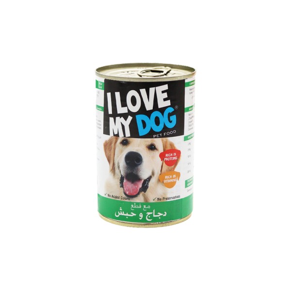 I LOVE MY DOG CHICKEN+TURKEY DOG FOOD