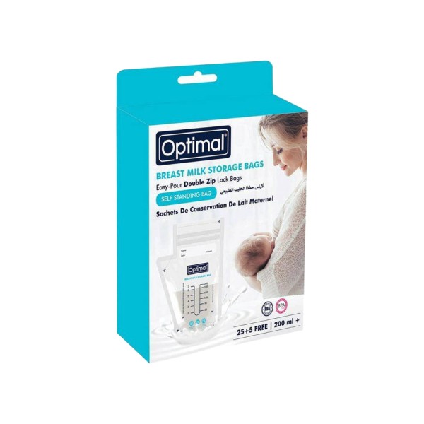 OPTIMAL BREAST MILK STORAGE BAGS