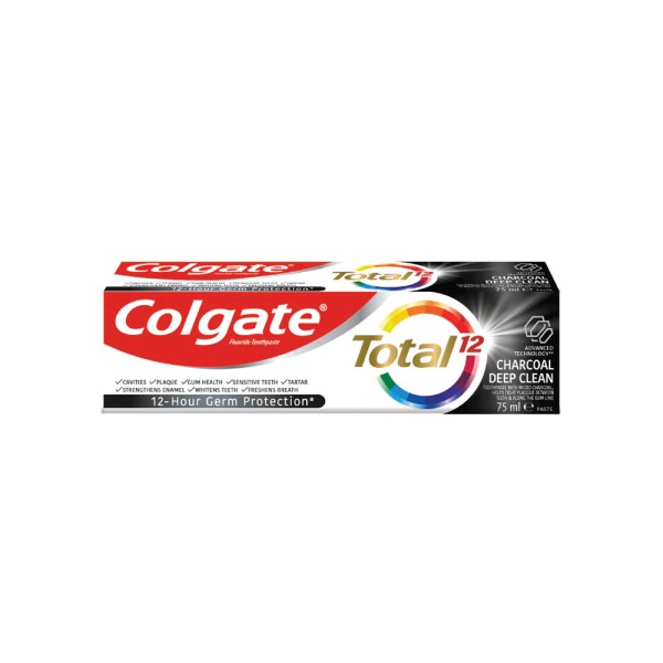 COLGATE TOOTHPASTE TOT12-19 PRO CHARCOAL