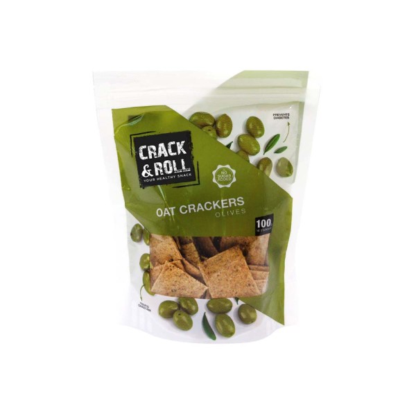 Olive Oat Crackers 544840-V001 by Crack & Roll