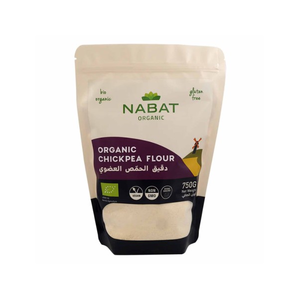 NABAT ORGANIC ORGANIC CHICKPEAS FLOUR GLUTEN FREE