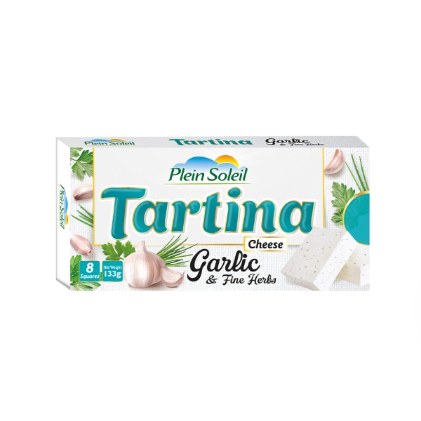 CHEESE GARLIC+FINE HERBS 8 SQUARES 550216-V001 by Plein Soleil