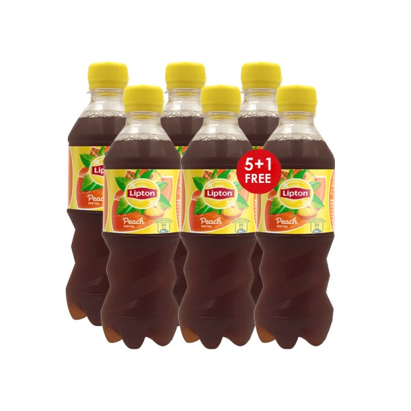 LIPTON ICED TEA PEACH PET 5+1