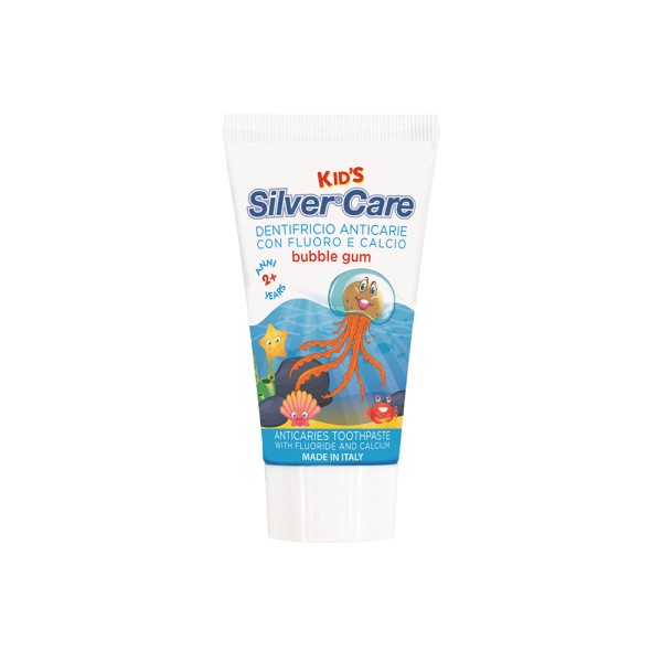 SILVER CARE KIDS TOOTHPASTE BUBBLE GUM