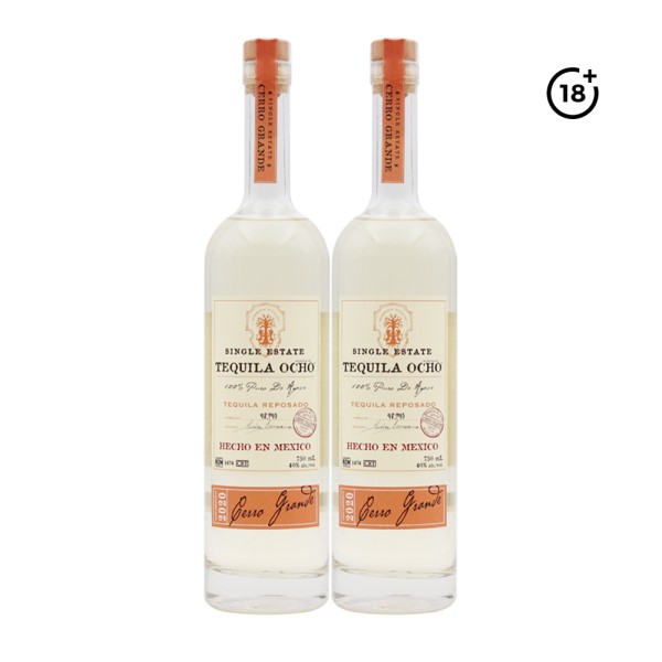 OCHO 2X TEQUILA REPOSADO AT 25 PCNT 