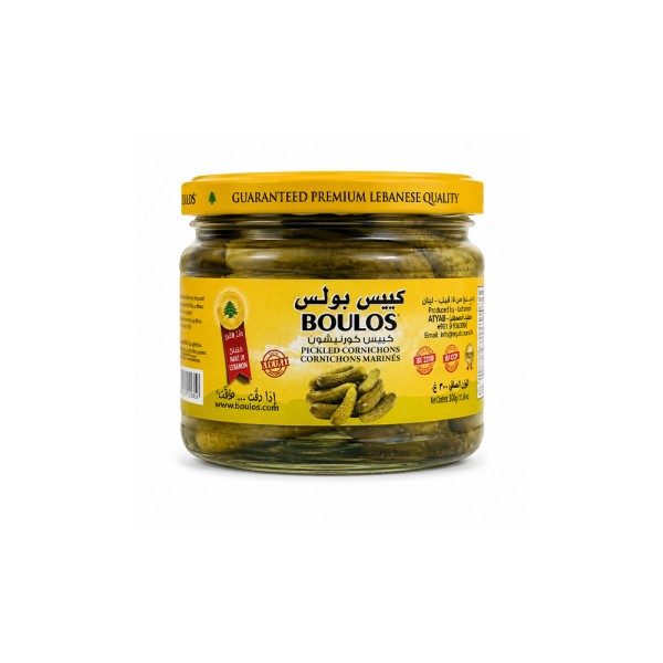 BOULOS PICKLED CORNICHONS