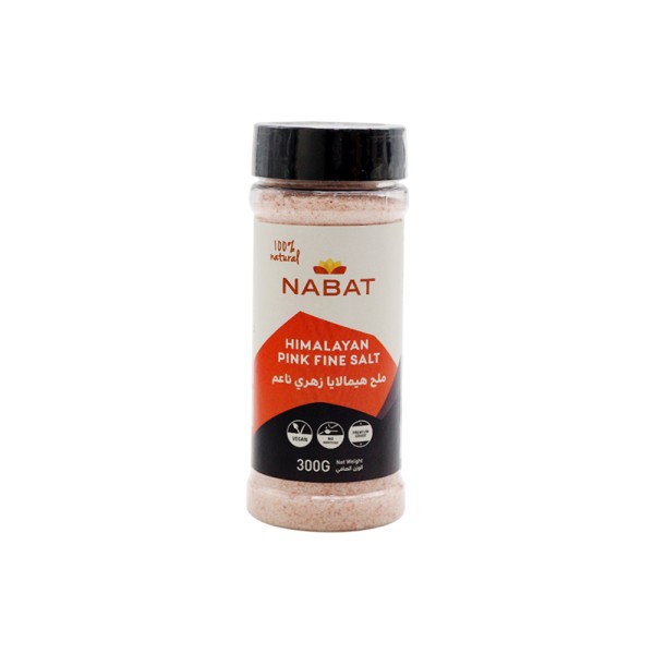 NABAT ORGANIC HIMALAYAN SALT PINK FINE SHAKER