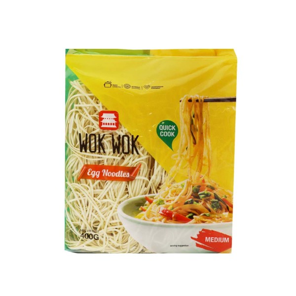 WOK WOK EGG NOODLES MEDIUM