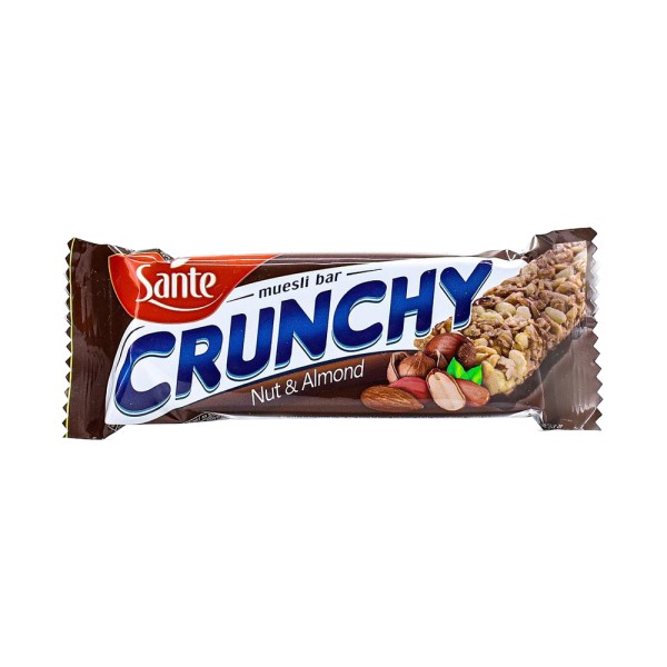 CRUNCHY MUESLI BAR NUT&ALMOND 555369-V001 by Sante