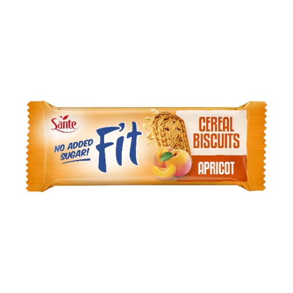 FIT CEREAL BISCUITS  APRICOT NAS 555370-V001 by Sante
