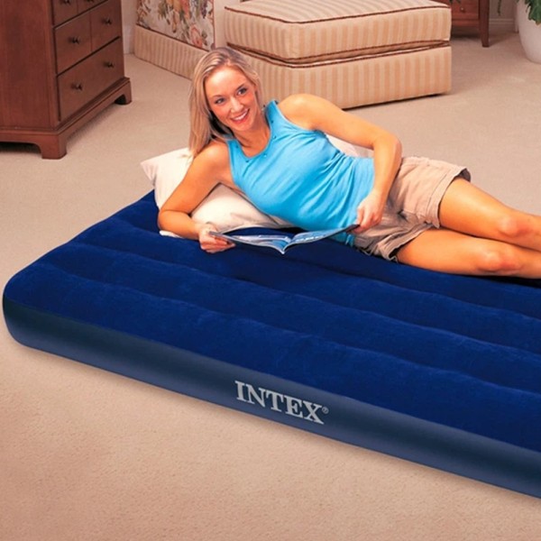 INTEX DURA BEAM CLASSIC DOWNY AIRBED 99X191X25CM S20