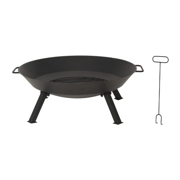 H AND S COLLECTION FIRE BOWL ON 4 LEGS