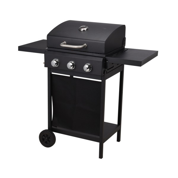 VAGGAN BBQ 3 BURNER BLACK CE APPROVE