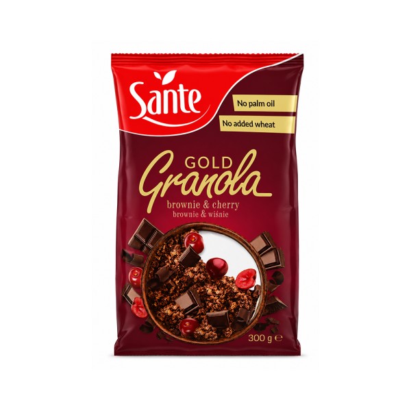 SANTE GRANOLA GOLD BROWNIE & CHERRY