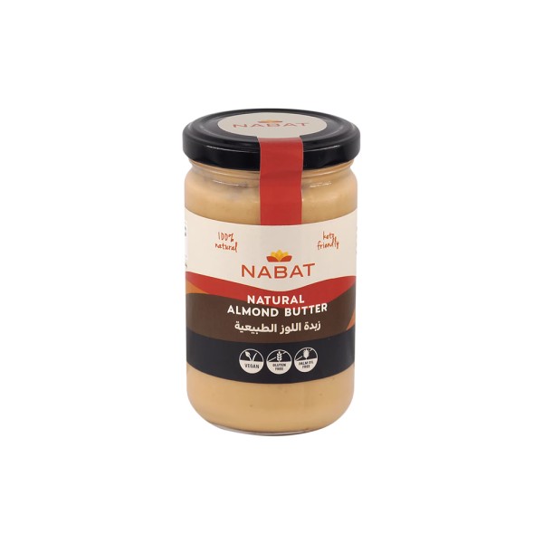 NABAT ORGANIC NATURAL ALMOND BUTTER