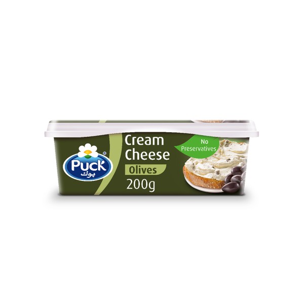 PUCK CHEESE TUBS OLIVE