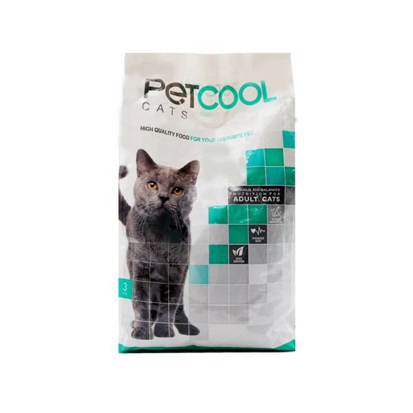 PET COOL CAT DRY FOOD FOR ADULT CATS