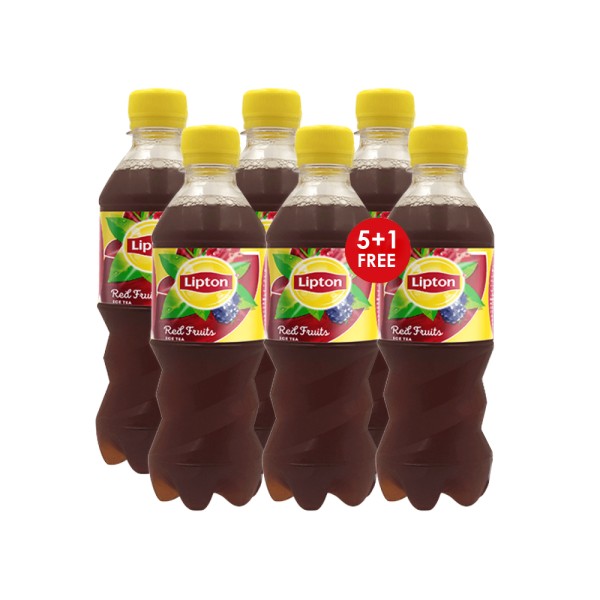 LIPTON ICED TEA RED FRUITS PET 5+1