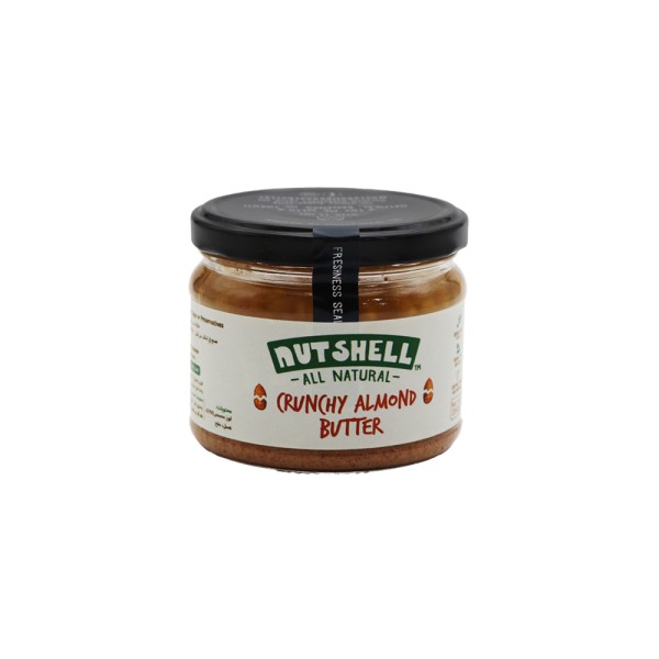 NUTSHELL CRUNCHY ALMOND BUTTER 