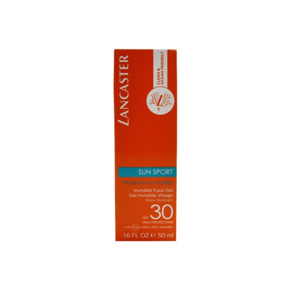 LANCASTER SUN SPORT INVISIBLE FACE GEL SPF30