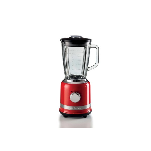 ARIETE MODERNA BLENDER GLASS JAR RED