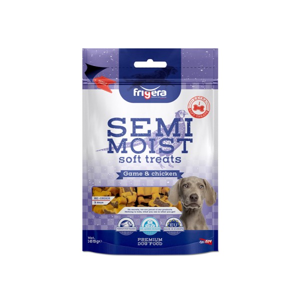 FRIGERA SEMI-MOIST SOFT TREATS GAME & CHICKEN