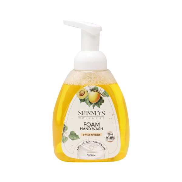 SPINNEYS WELLNESS FOAM HAND WASH SWEET APRICOT