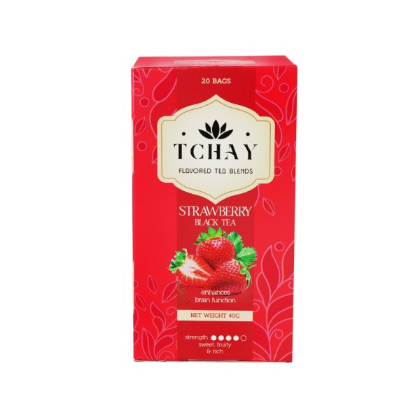 TCHAY CYLON BLACK TEA WITH STRAWBERRY 