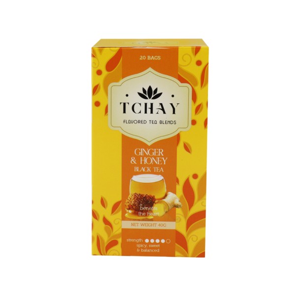 TCHAY CYLON BLACK TEA WITH GINGER AND HONEY
