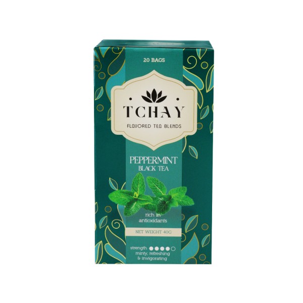TCHAY CYLON BLACK TEA WITH PEPPERMINT