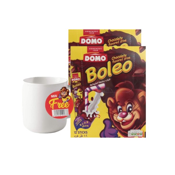 DOMO 2xBOLEO CHOCOLATE +FREE MUG 