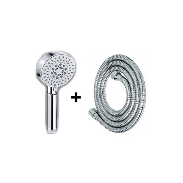 BATH SOLUTIONS SP SHOWER SET WITH HOSE CHROME