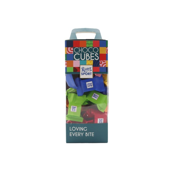 RITTER SPORT  CHOCO CUBES ASSORTED BOX 