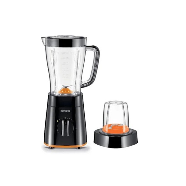 KENWOOD BLENDER PLASTIC JAR 2 SPEEDS+GRINDER 500W BLACK