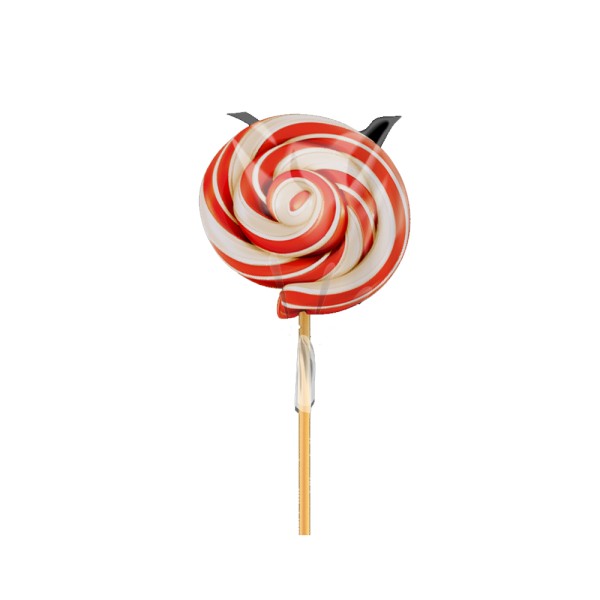LOLLIBONI SWIRL CHRISTMAS LOLLIPOP