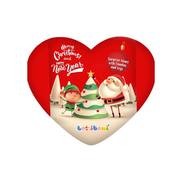 LOLLIBONI CHRISTMAS HEART WITH CANDY