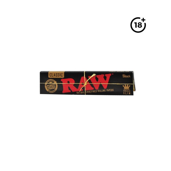 RAW KING SIZE BLACK  ROLLING PAPER