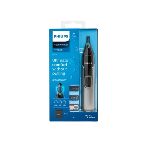 PHILIPS NOSE AND EAR TRIMMER WET AND DRY AA BATTERY