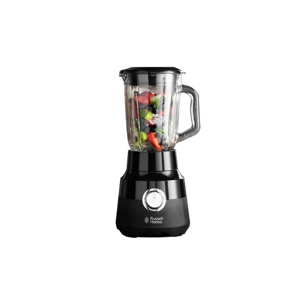 RUSSEL HOB BLENDER GLASS 1.5L BLACK,650W,2SPEEDS AND PULSE