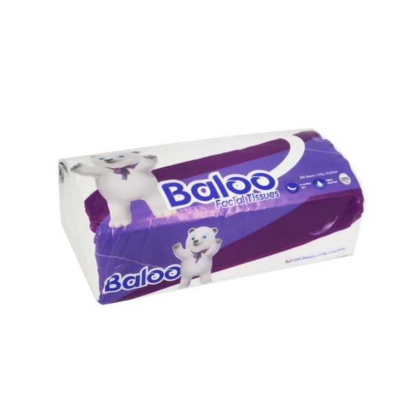 BALOO FACIAL TISSUES 200S 2PLY